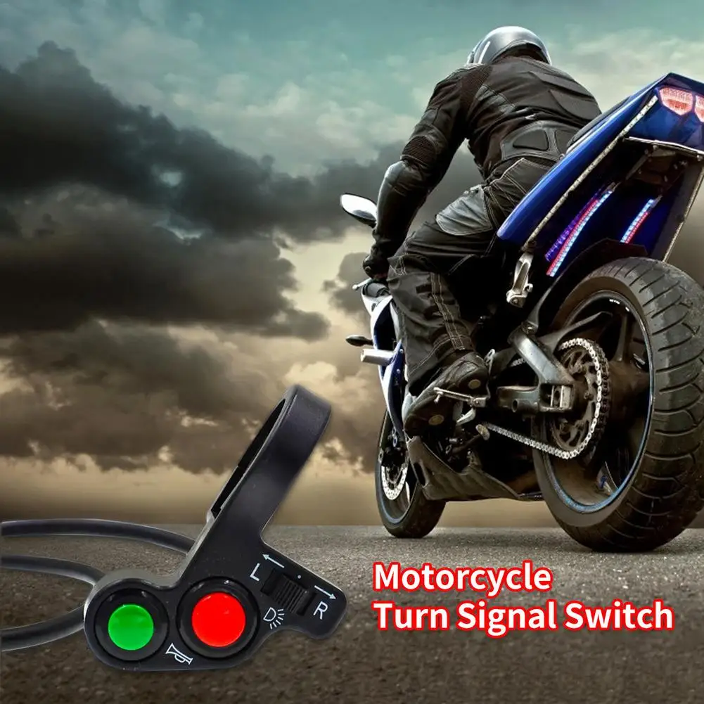 

Electric Vehicle Turn Signal Switch Motorcycle Handlebar Turn Signal Light And Horn Switch Button Vehicle Modified Accessories