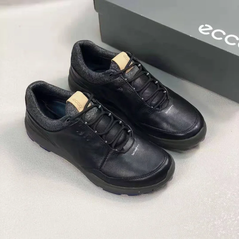 

New Trend Sports Sneakers for Men Gray Mens Golf Shoes Brand Designer Gym Sneakers Men Comfortable Leather Golf Sneakers Man