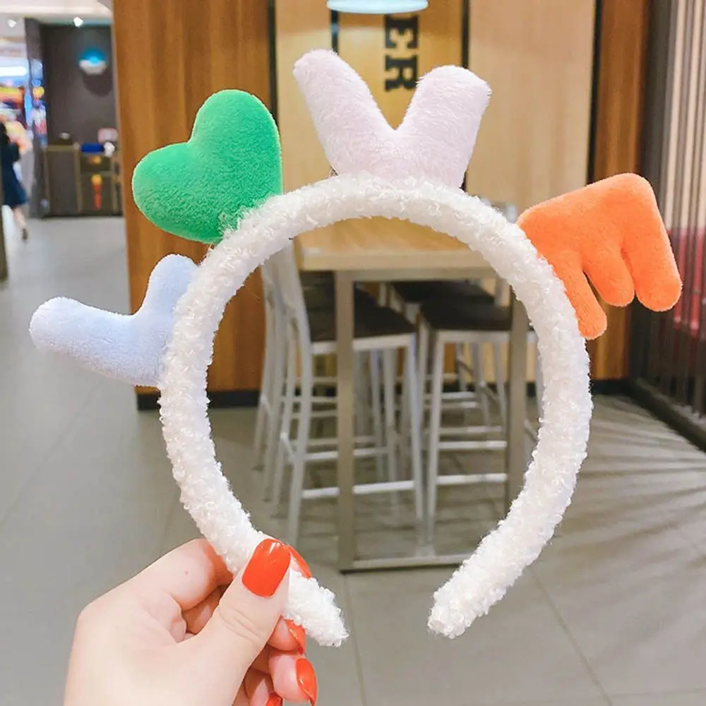 

Animals Women Plush Hairpin Head Hoop Face Wash Headwear Wash Hair Bands Headband Hair Accessory