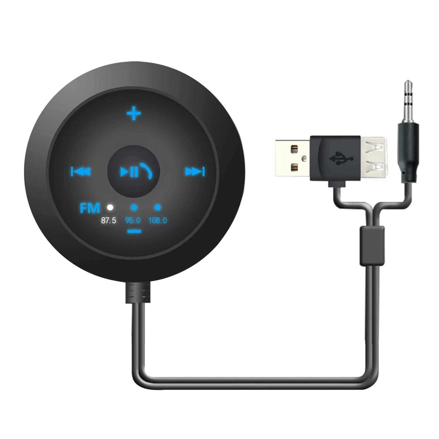 2 в 1 3 5 мм аудиовход Bluetooth 4 аудиоприемник ЧЕРНЫЙ передатчик музыка стерео