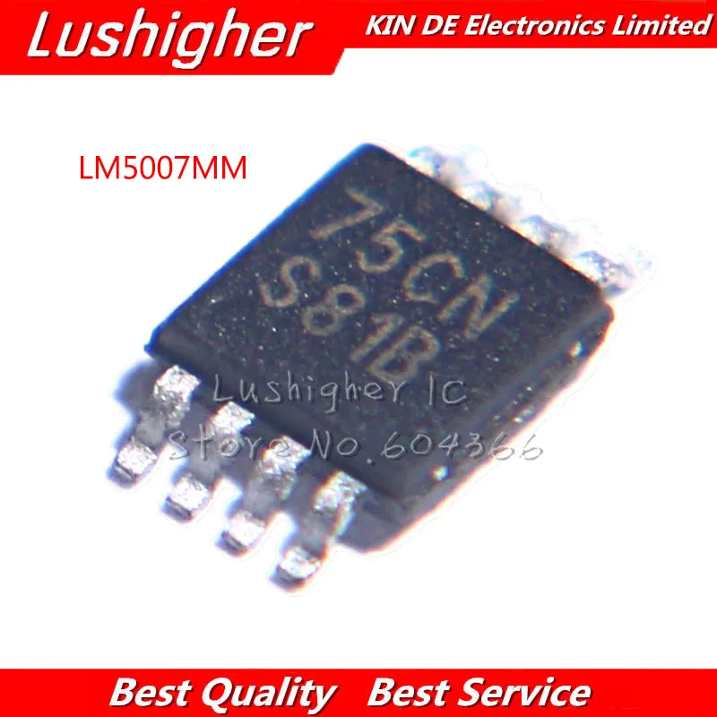 

10 шт. LM5007 мм MSOP-8 LM5007 MSOP LM5007MMX S81B MSOP8