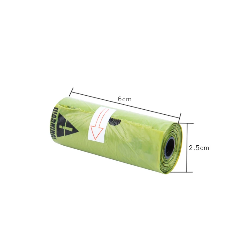 1 Roll Bag Pet мешок корма для диспенсер мусорные мешки держатель корм для питомцев, собаки Форма отходов дозатор мешков для хранения чистки чехол Аксессуары для домашних животных - Цвет: 1 Roll Bag