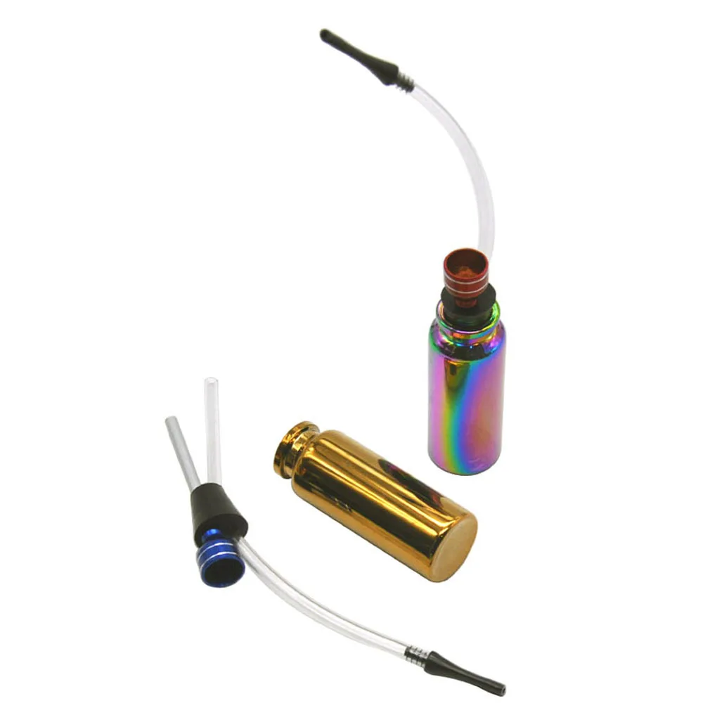 Радужный кальян для курения стеклянная водопроводная труба 105 мм Металлические