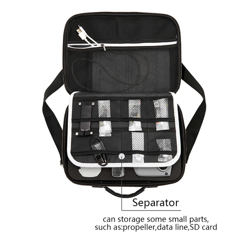 

Portable Carrying Case Multi-functional Drone Bag Remote Controller Storage Container for Mavic Air 2 T21A