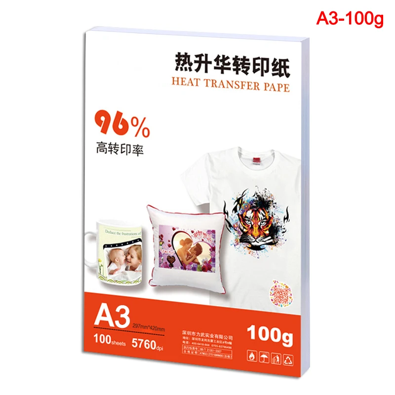 &quotЛучшее&quot 100 шт. тканевая переводная бумага для сублимации краски чернила