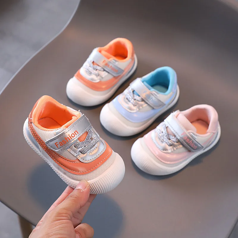 

2021 Autumn Infant Toddler Shoes Baby Girls Boys Casual Shoes Kids Soft Bottom Non-slip Comfortable Children Outdoor Mesh Shoes