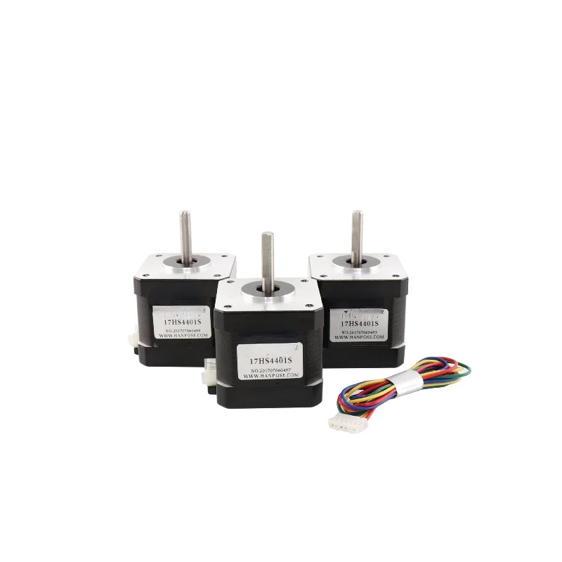 Шаговый двигатель Micro 42 stepper 17hs4401 корпус 40 мм 12 В двухфазный четырехпроводной