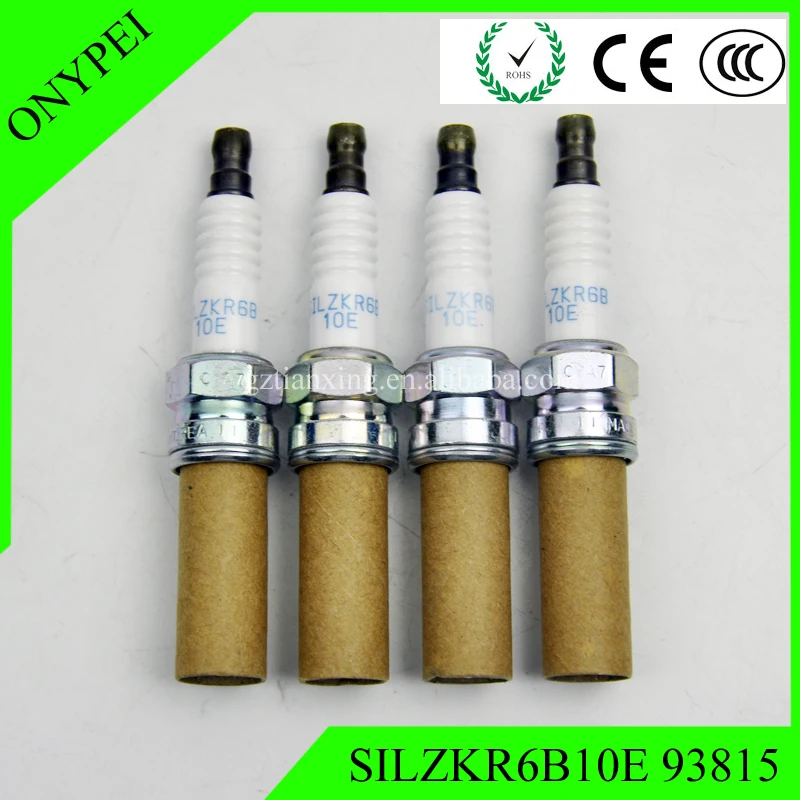 4x18846 10060 SILZKR6B10E 93815 Iridium Power свечи зажигания для Hyundai акцент Veloster Kia 18846 SILZKR6B 10E