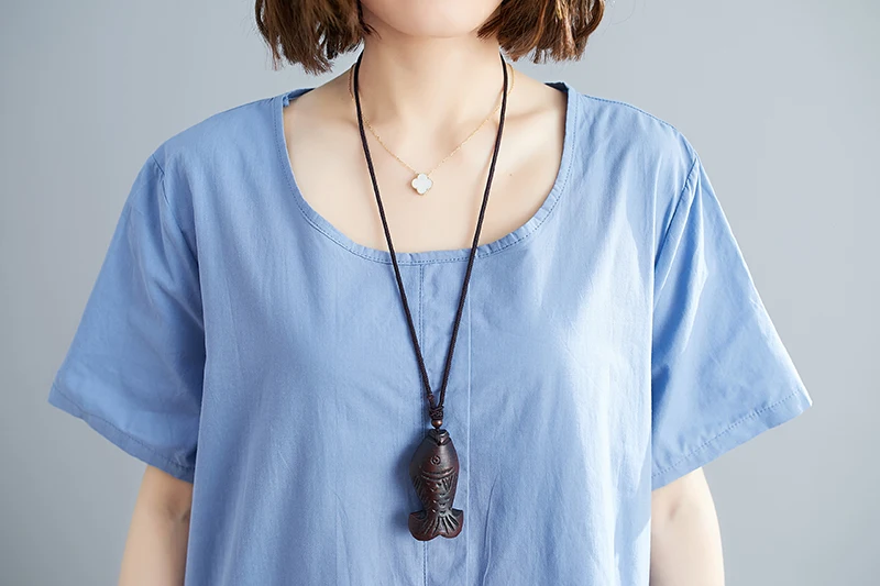 

MissLymi Large Sizes Women Loose Dress Sky Blue Summer 2021 Fashion Solid O-neck Short Sleeve Patchwork Ruffle Dress Casual