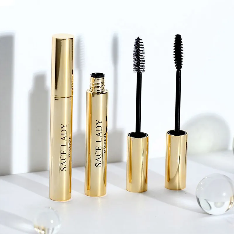 Лучшая Водостойкая тушь для ресниц 4D макияж черная толстая 3D волокно длинная