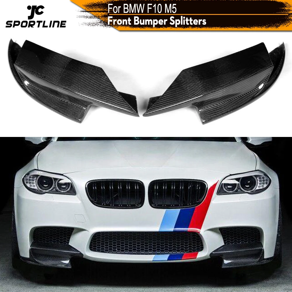 Передний бампер брызговики для губ Cupwings фартуки BMW 5 серии F10 M5 2011 2017 из