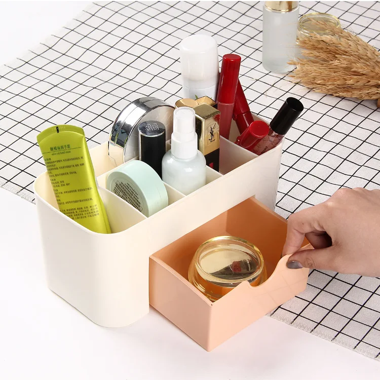 Офисный ящик пластиковая стойка для хранения отделочная коробка косметики