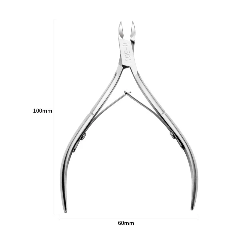 Кусачки для кутикулы из нержавеющей стали Радужная машинка стрижки омертвевшей