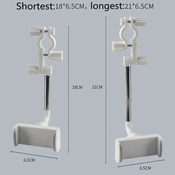 

Car Rearview Mirror Mount Phone Holder Adjustable Car Phone Holder Bracket Hanging Stand 360 Degree For Samsung Huawei iPhone 12