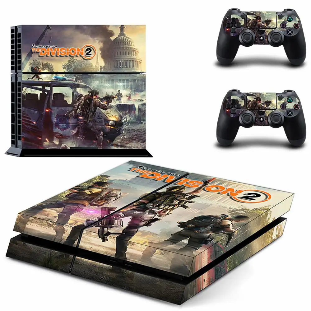 Отдел 2 PS4 Стикеры s Play station 4 кожи PS наклейка кожного покрова для Игровые приставки