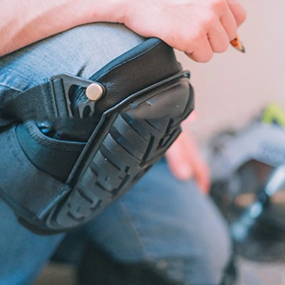 1 пара ПВХ оболочка Садоводство строитель Толстая Рабочая безопасность Kneelet профессиональная Строительная Подушка Защитное Снаряжение Наколенник нескользящий