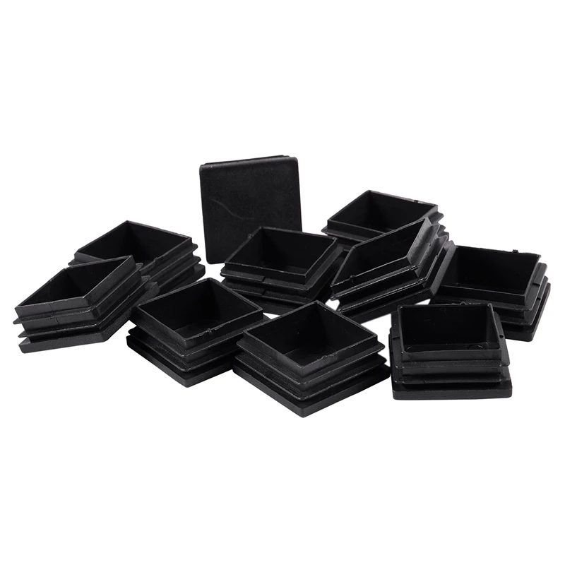 Made of plastic, for square cover End caps HOSE TUBE - 40 mm x 40 mm, 10 pieces CNIM Hot