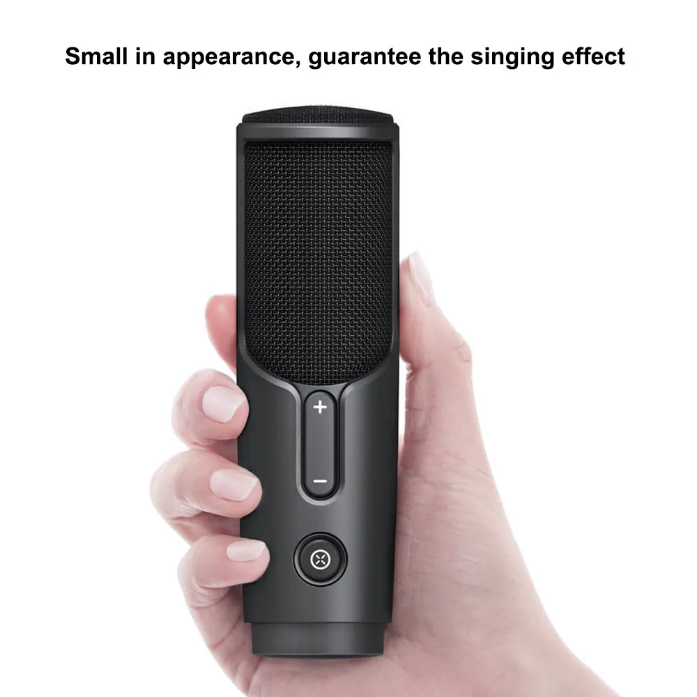 Xiaomi Mijia JUNLIN, проводной цифровой микрофон, с шумоподавлением, портативный, в режиме реального времени, для возврата ушей, HD, с 3,5 мм аудиокабелем