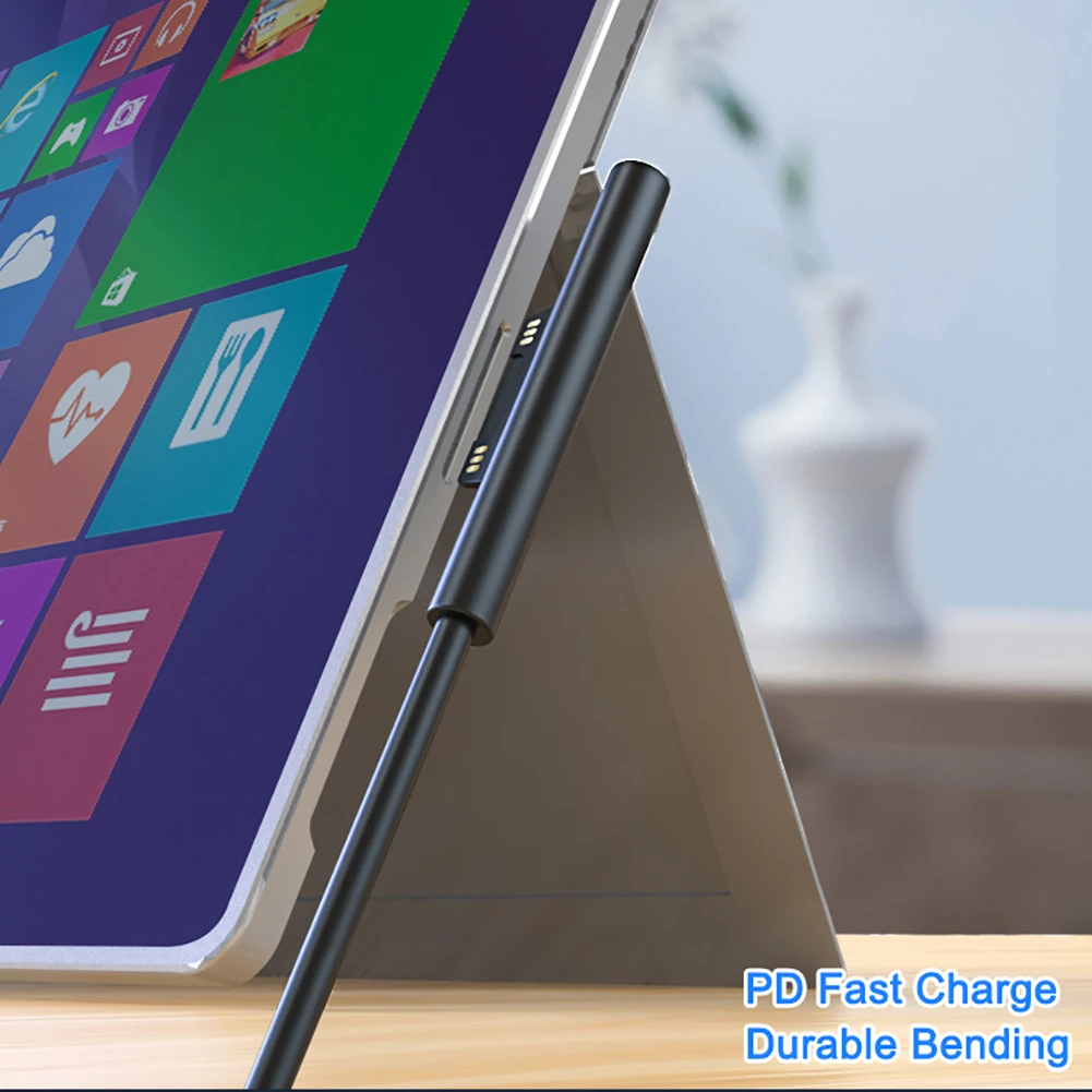 Зарядное устройство USB Type C 15 в PD адаптер конвертер зарядная линия для Microsoft Surface Pro