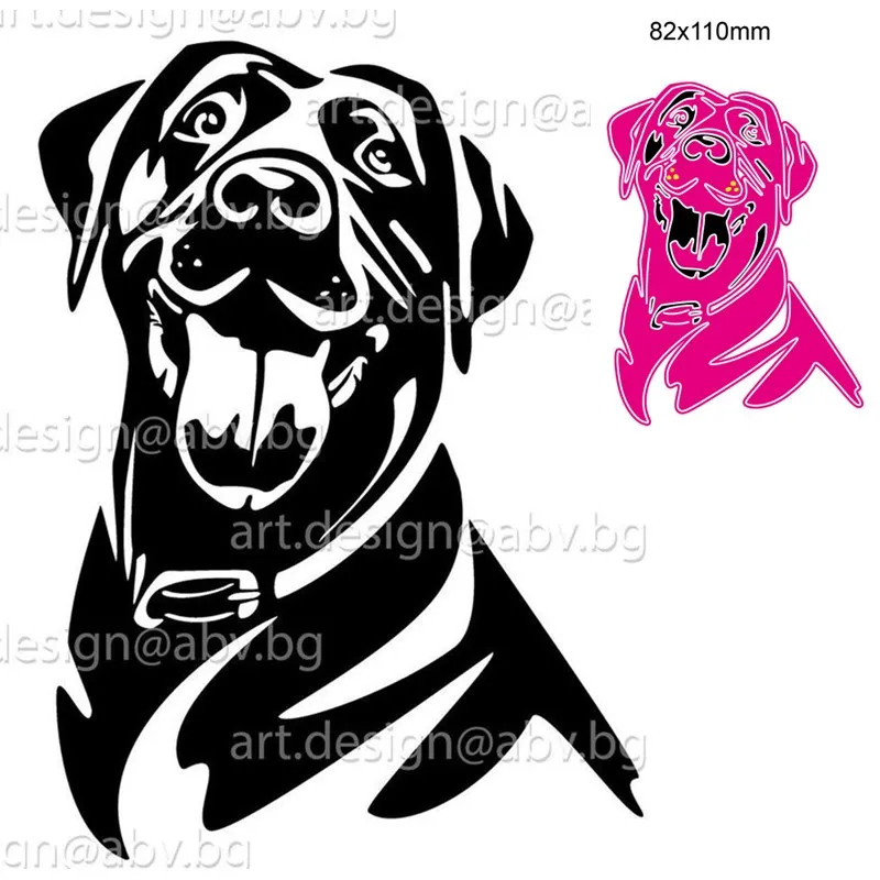 Металлические штампы для вырезания форма животных собака украшение