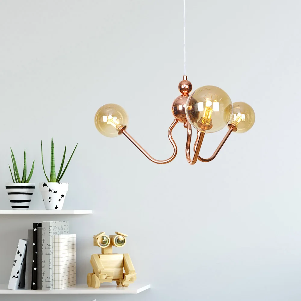 Europe Light Luxury Modern Restaurant Living Room Dining Table Simple Fashion Coffee Shop Milk Tea Clothing Chandelier | Освещение