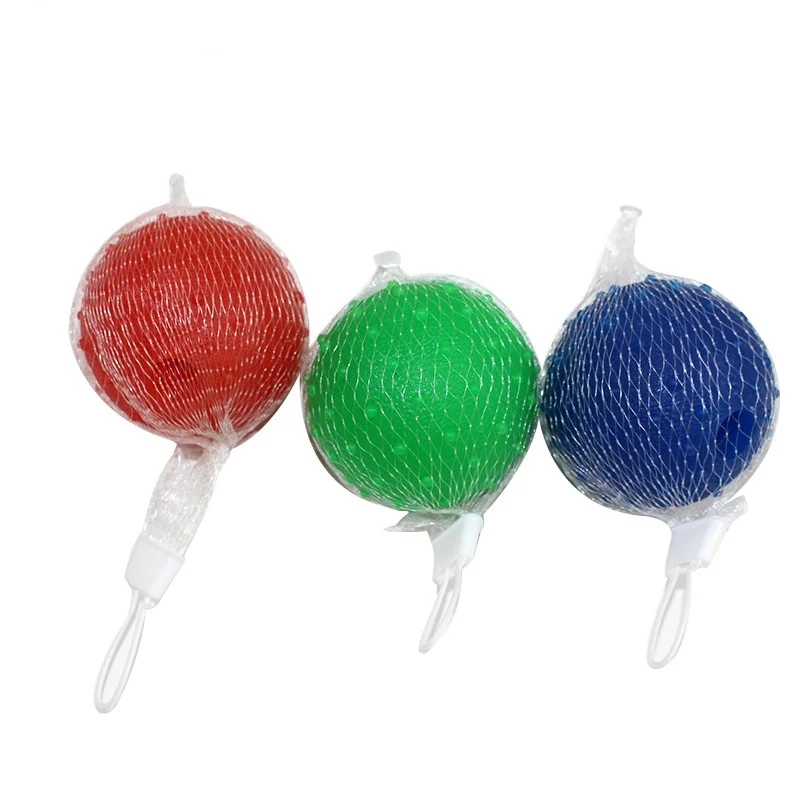 

Pet rubber toy ball dog bite resistant rope stab ball molar puzzle interactive toy