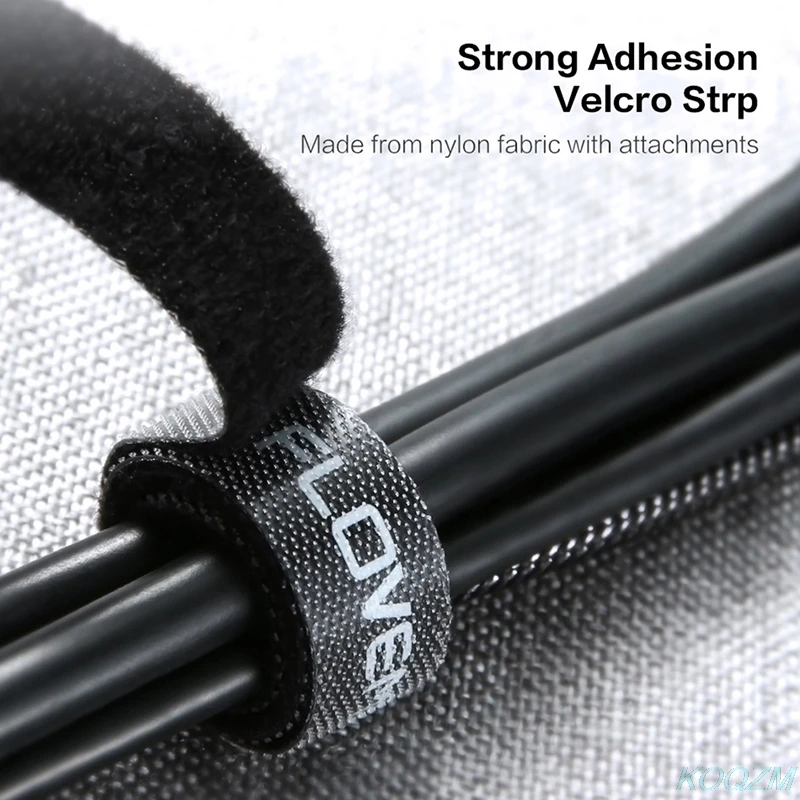 

New Arrival Practical 5/3/1M Ultra Thin Micro Soft Nylon Hook Buckled Magic Tape Clip Holder Cable Ties Strap Bandage