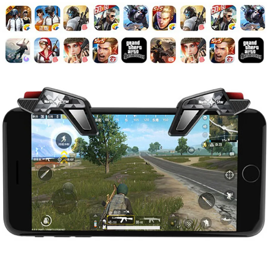 PUBG мобильный триггер телефон игра для xiaomi iphone android ios смартфон игровой контроллер joypad геймпад джойстик celular pad