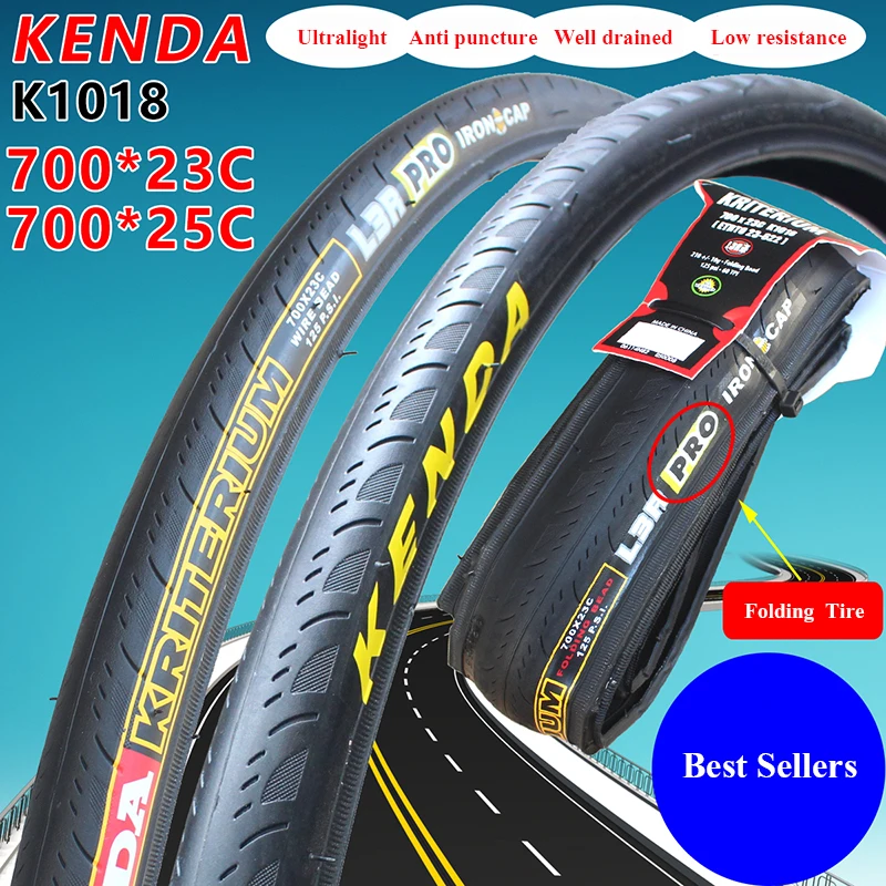 Велосипедная шина Kenda 700 * 23C для дорожного велосипеда 25C 650 Антипрокольная