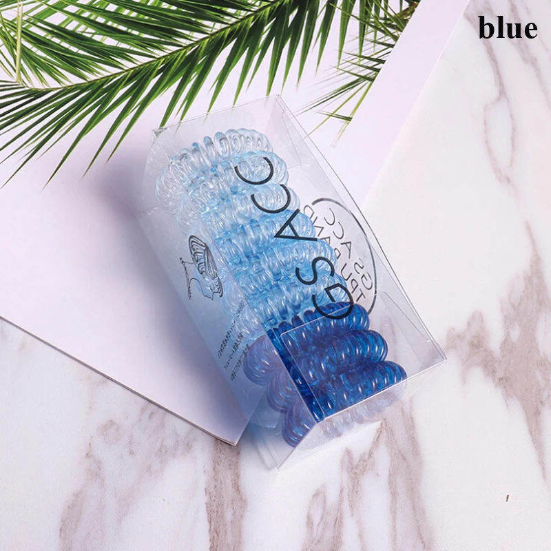 Женские резинки для волос в виде телефонных колец 9 шт./кор. | Дом и сад