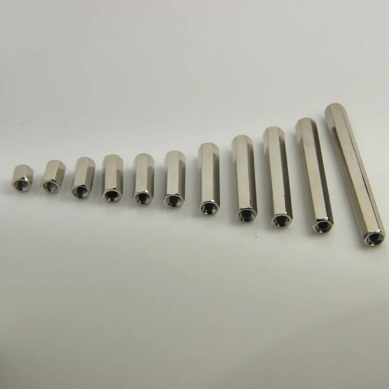 20 шт./лот никелированная латунь шестигранная стойка M3 * 6/8/10/12/15/18/20/25/30 |