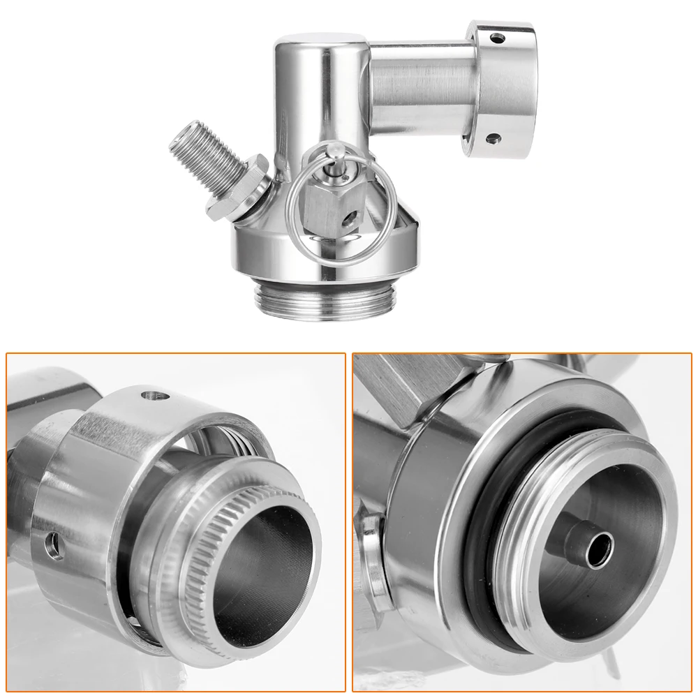 

2L Mini Stainless Steel Beer Keg with Tap Pressurized Home Beer Brewing Craft Beer Dispenser Growler System