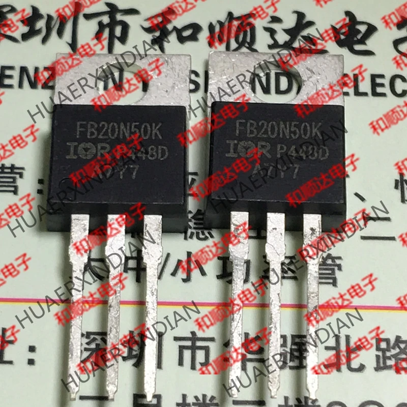 Новый оригинальный IRFB20N50K TO 220 500V 20A|Интегральные схемы| |