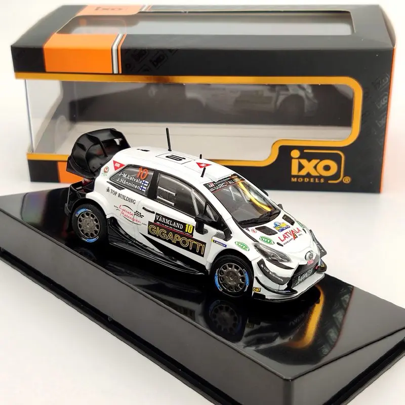 IXO 1:43 For T~OTA YARIS WRC #10 Rally Sweden 2020 RAM757 Diecast Models Edition Toys Car Collection | Игрушки и хобби
