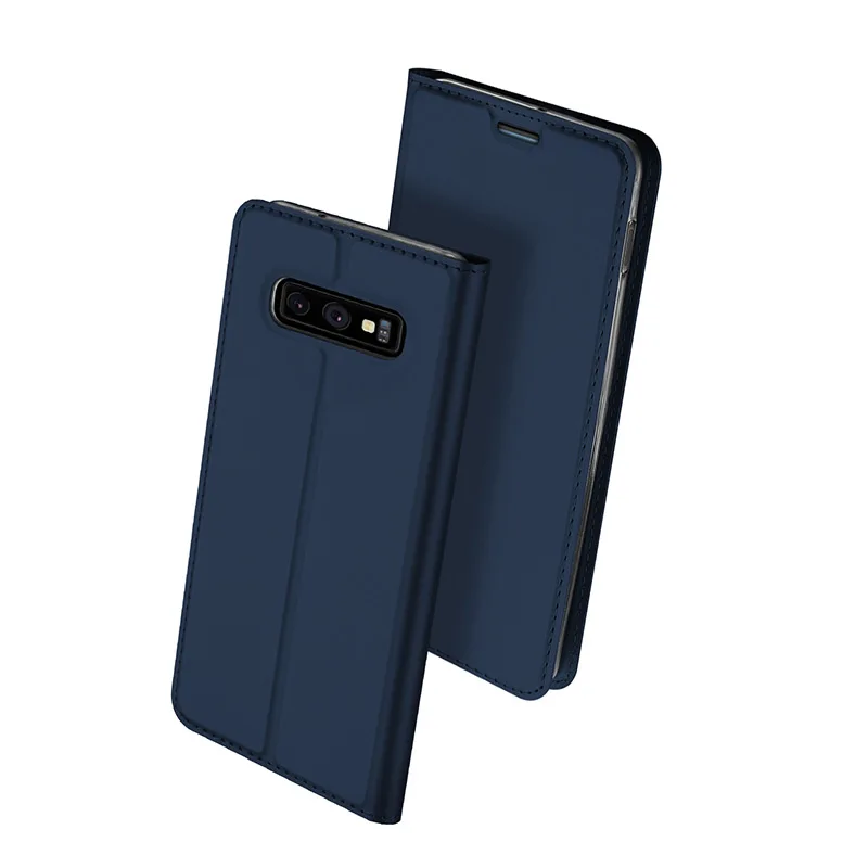 Для samsung Galaxy S10 Plus S10e роскошный Ультратонкий кошелек в виде блокнота чехол мягкий кожаный магнитный чехол для Galaxy S10 Note 10+ Plus