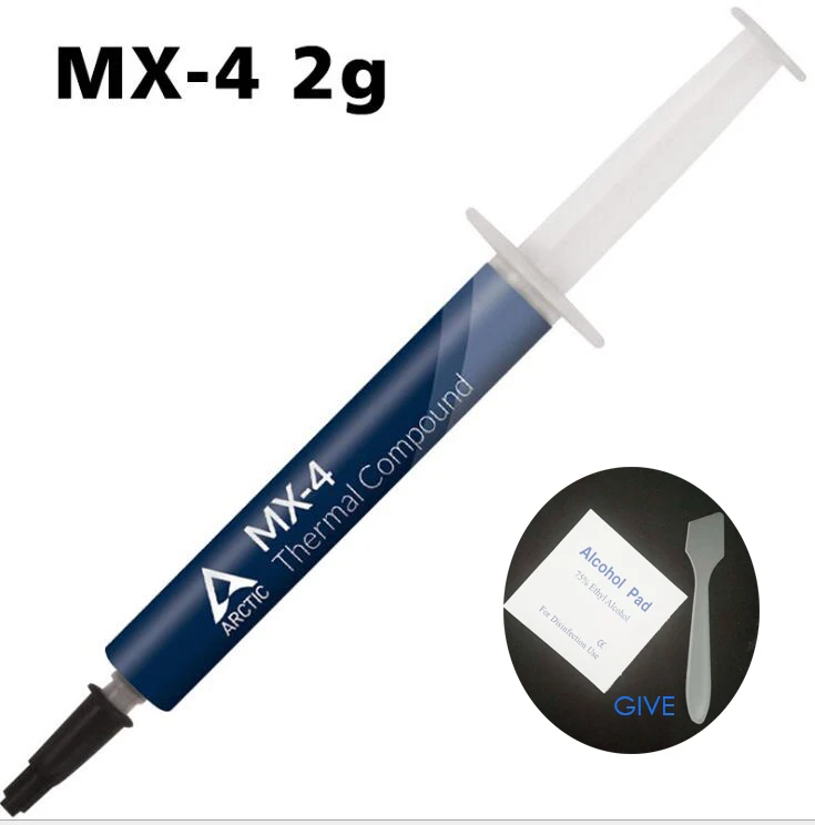 2g ARCTIC fresh MX-4 2g 4g 8g процессор, cpu GPU кулер термопаста 8,5 w/(mk) проводящая штукатурка для радиатора, продавец рекомендует - Цвет: 2g