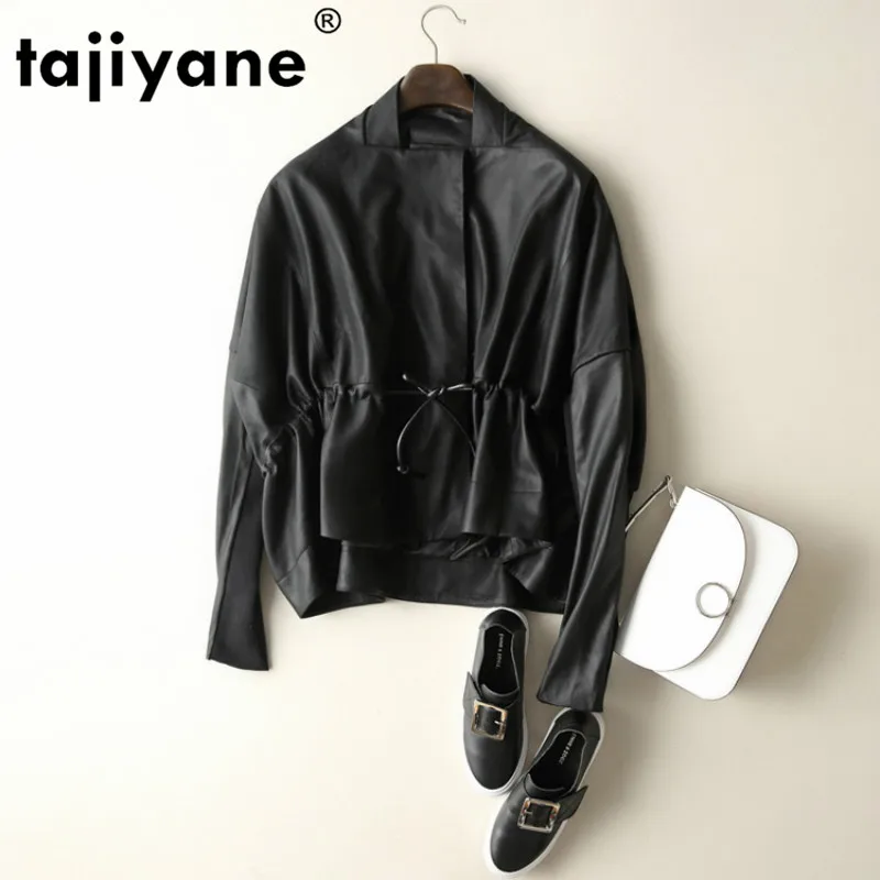 Женская куртка из натуральной кожи зимняя овечьей Повседневная Свободная 1766 PY25 |