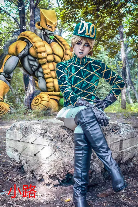 Аниме JOJO 7 JoJo невероятное приключение Сталь мяч запуска Диего, Dio Косплэй костюм для Хеллоуина