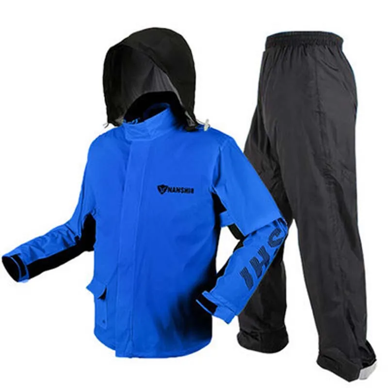 Motorcycle Raincoat Suit Motorbike Rain Gear Include Jackets Pants Outdoor Fishing Riding Impermeable Rain Jacket Cover