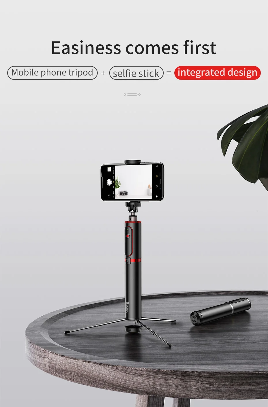 Baseus Bluetooth селфи палка штатив беспроводной селфи палка для iPhone 11 Xiaomi Mi huawei samsung мобильный телефон Selfiestick монопод