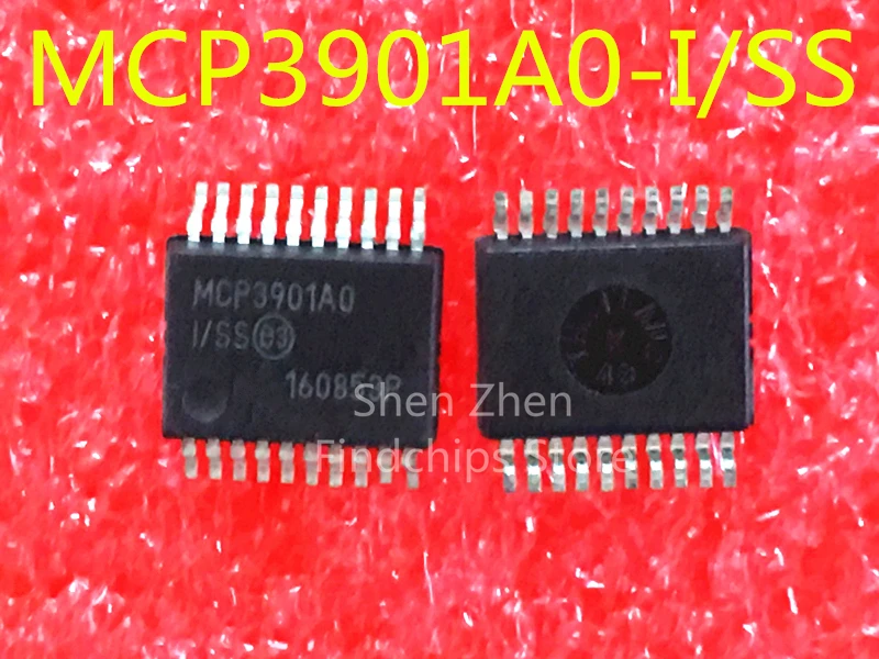 100% Новинка &amp Оригинал в наличии MCP3901A0-I/SS SSOP20 | Электроника