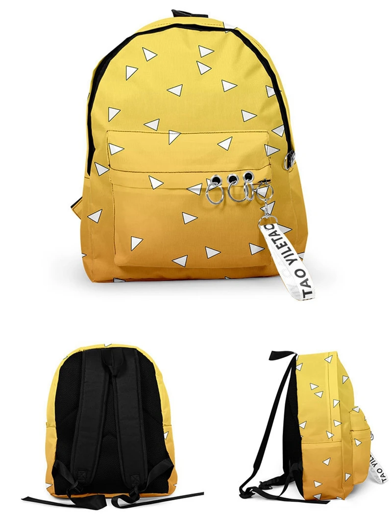 Рюкзак для косплея из ткани Оксфорд на молнии с аниме рассекающий демонов |