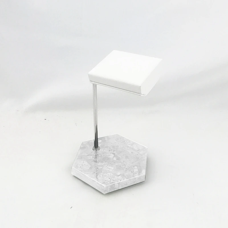 

Marble Watch Stand New Creative Watch Display Stand Watch Stand PU Leather Watch Holder Hexagon