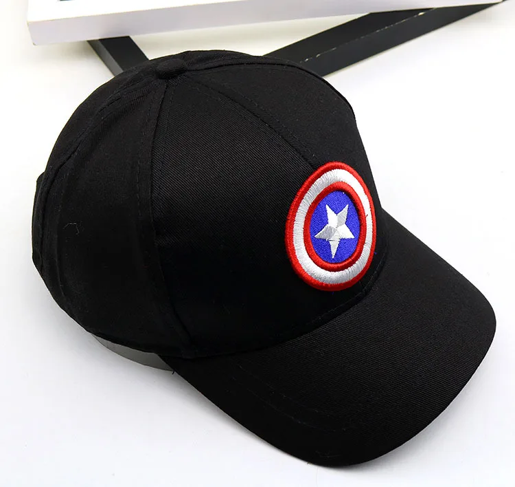 Капитан Америка детская бейсбольная кепка головные уборы с застежкой Gorras Beisbol Кепка для мальчика девочки петтен дети сетки Камо на заказ шляпа T811