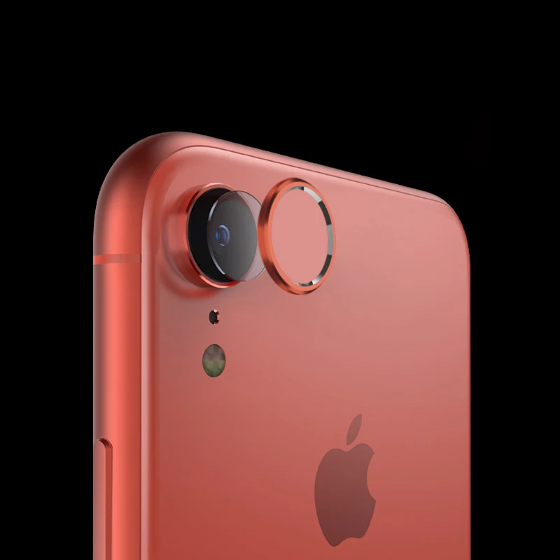 Coral and Glass Защита для экрана камеры для iPhone 11 pro max+ задняя крышка для объектива защитный чехол для Apple iPhone 11 XR стеклянная пленка аксессуары - Цвет: Coral and Glass