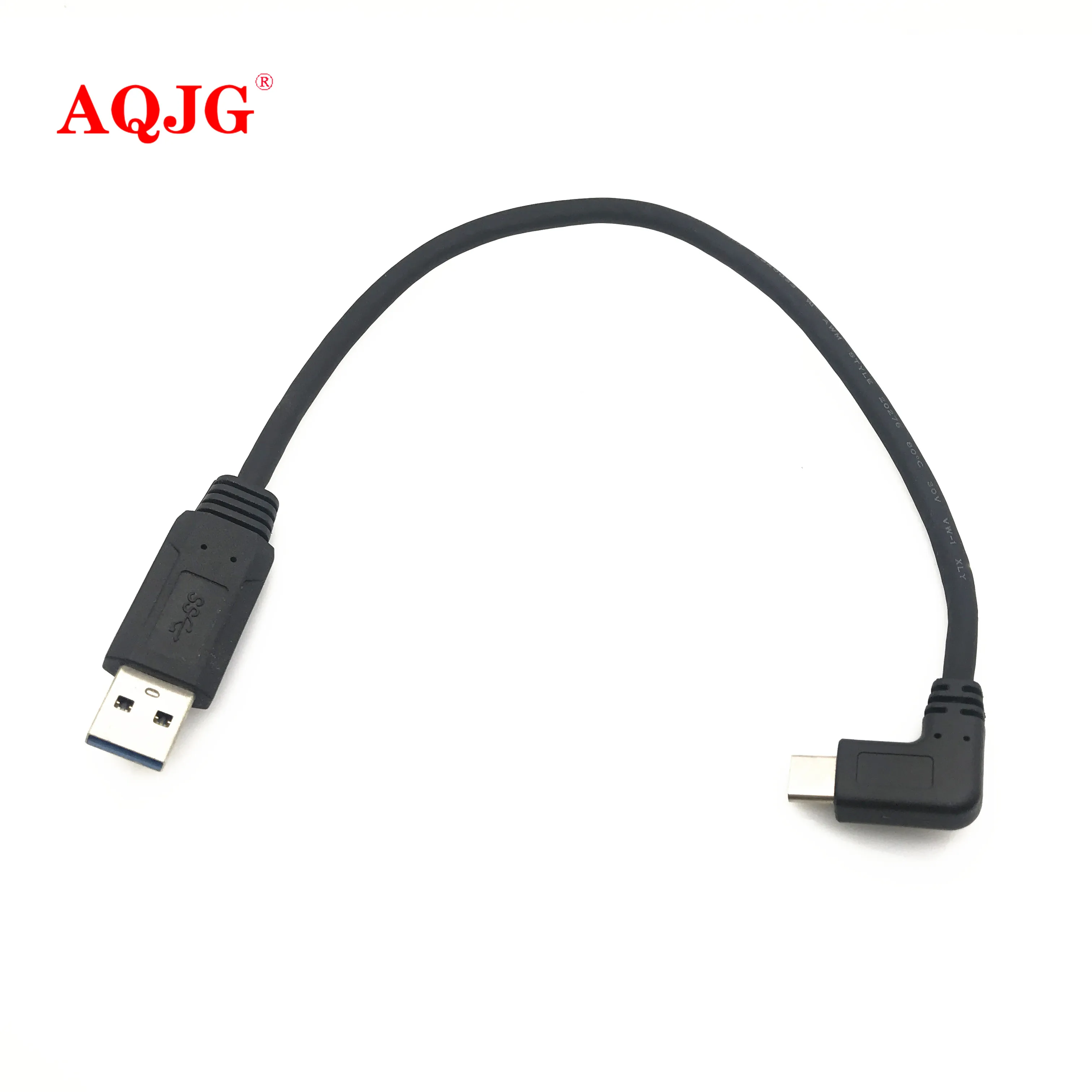 Прямой кабель 90 градусов USB 3 0 тип A штекер к 1 Тип C адаптер для синхронизации и