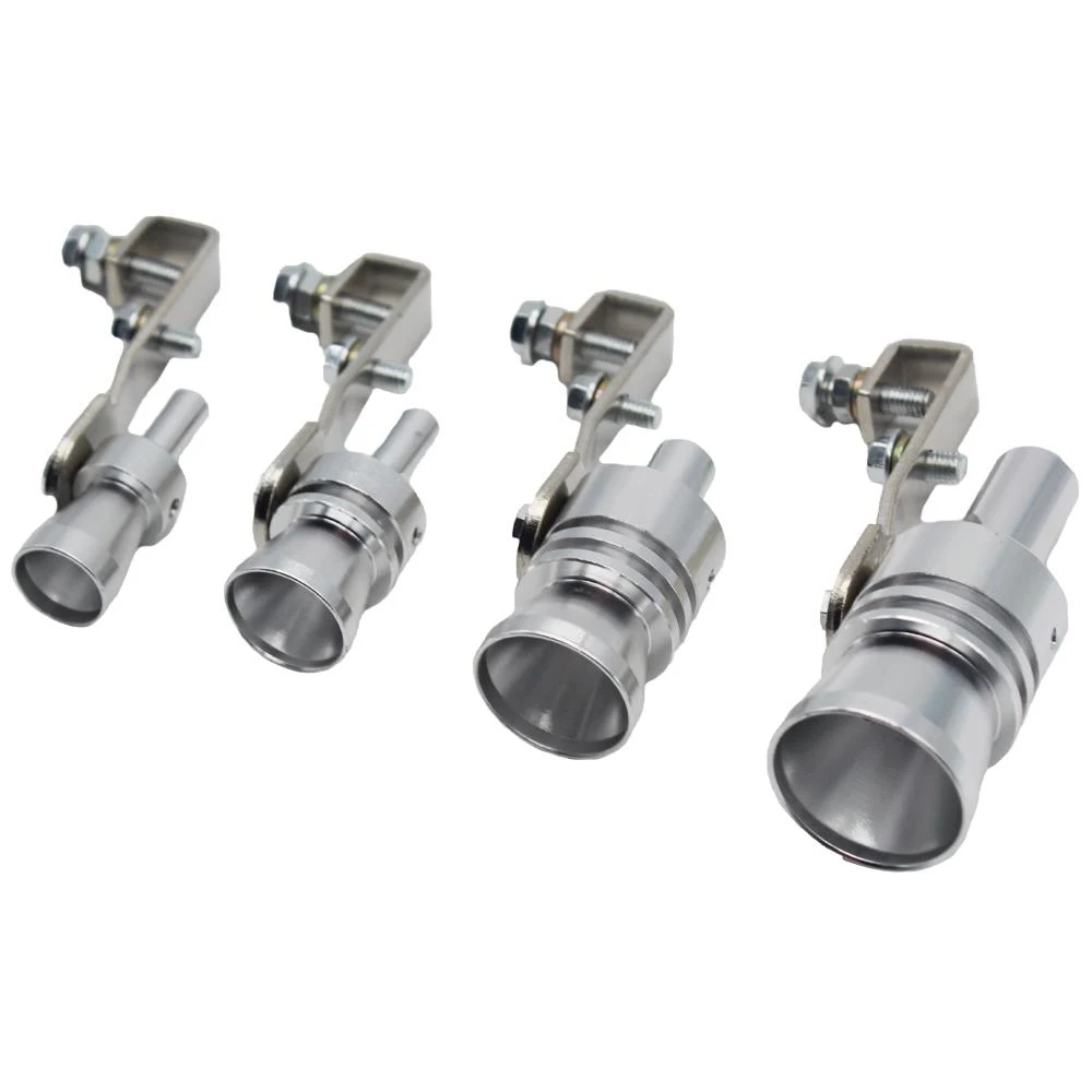 

Brand New Universal Simulator Whistler Exhaust Fake Turbo Whistle Pipe Sound Muffler Blow Off Car Styling Tunning Siliver