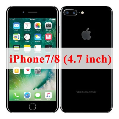 2 шт протектор экрана для iPhone 7 iPhone7 7Plus закаленное стекло 8 Plus iPhone8 8 Plus бронированная защита iPone 7P 8 P Tremp Glas i - Цвет: For iPhone 7(8)