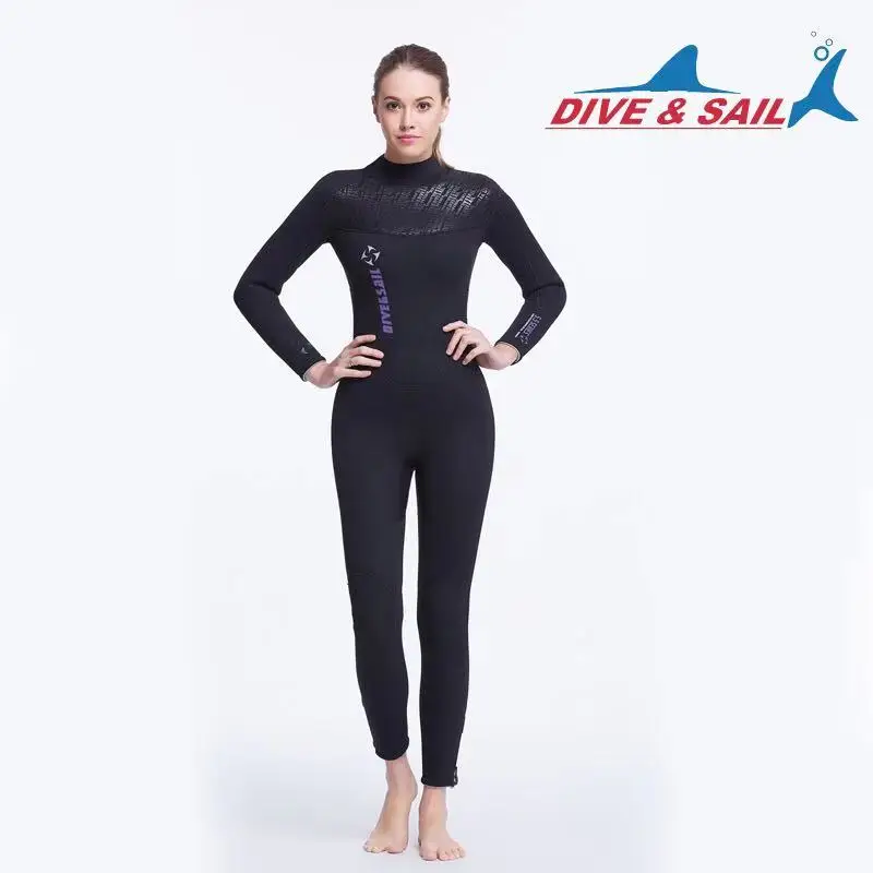 Неопреновый гидрокостюм 5 мм SCR для дайвинга мужской теплый зимний костюм с