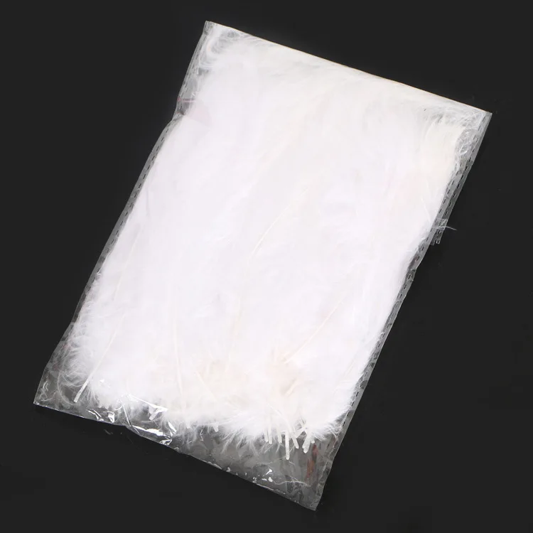 100 искусственные перья для самостоятельного изготовления прозрачных воздушных